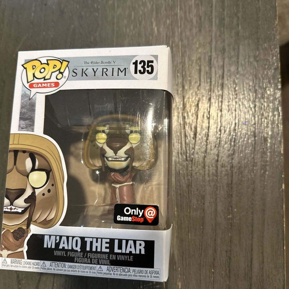Funko Pop! Vinyl: Skyrim - M'aiq the Liar - GameStop (Exclusive) #135